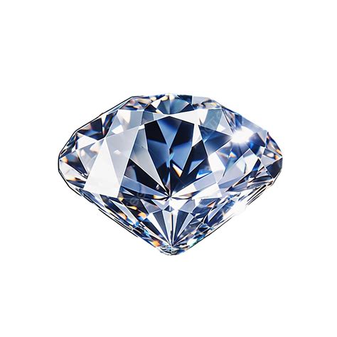 Close Up Of Diamond Gemstone Isolated Diamond Gemstone Isolated Png