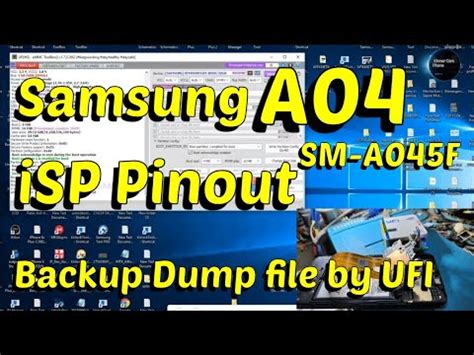 Samsung Galaxy A Sm A F Isp Backup Dump File By Ufi Youtube