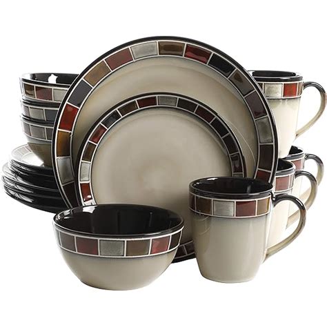 Dinnerware Dinnerware Sets Gibson Elite Rm Cimarron Red