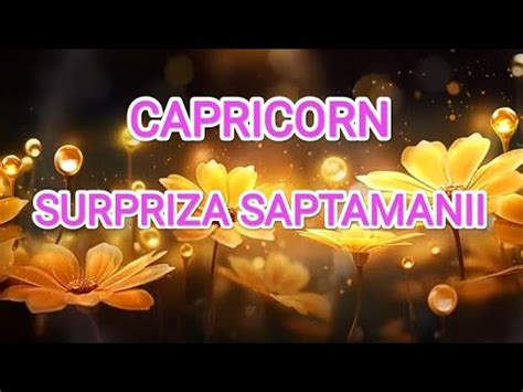 CAPRICORN SURPRIZA SAPTAMANII OFERTA CARE VINE RAPID CATRE VOI