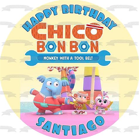 Chico Bon Bon Monkey With A Tool Belt Clark Tiny Rainbow Thunder