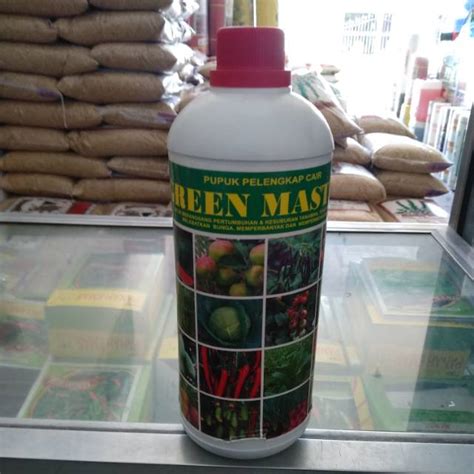 Jual Pupuk Cair Green Master Umum Liter Shopee Indonesia