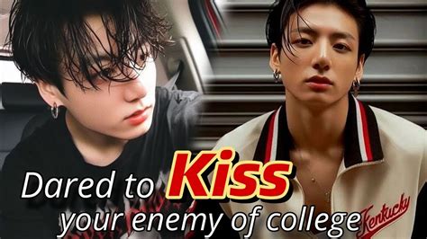 Jk FF Oneshot Enemies To Lovers Dared To Kiss Your Enemy In A Party