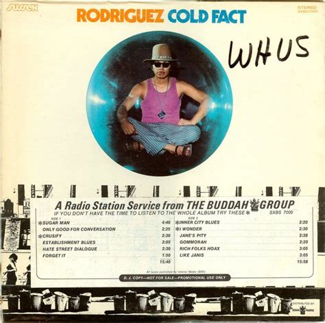 Rodriguez* - Cold Fact (1970, Vinyl) | Discogs