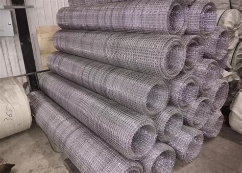 Mm M Width Crimped Woven Wire Mesh For Cages