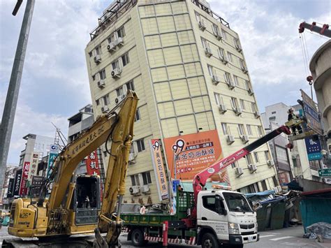 花蓮富凱大飯店傾斜 監視器畫面曝光 花蓮餘震震不停 要聞 聯合新聞網