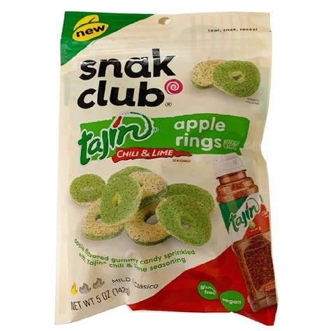 Candy Snak Club Tajin Apple Rings 142 Gr Greek Deli Goods