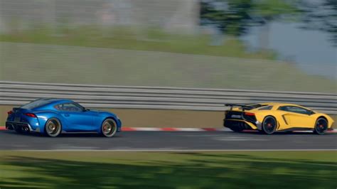 Gran Turismo Sport L Toyota Gr Supra Rz L Replay At Nordschleife