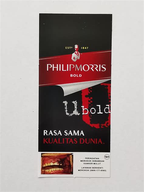 Philip Morris Bold Nama Baru Dari Sampoerna U Bold Dengan Keunggulan