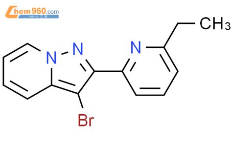 676343 31 0 Pyrazolo 1 5 a pyridine 3 bromo 2 6 ethyl 2 pyridinyl 化学