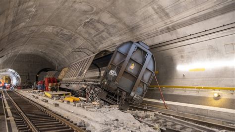 Ab morgen fahren wieder einzelne Züge durch den Gotthard Basistunnel