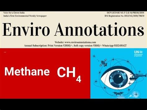 Methane Emissions I Enviro Annotations I EA144 YouTube