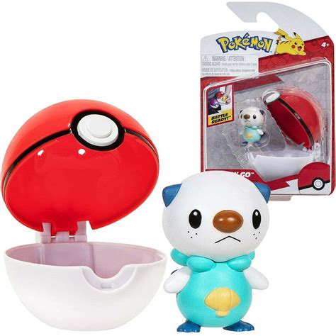 Oshawott Clip N Go Pokeball Figurka Pokemon Kidozabawki Pl