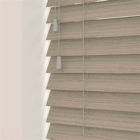 Montana Grey Wood Venetian Blind - Shutters and Blinds Online