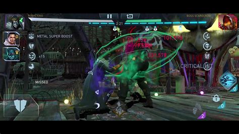 Scarecrow ONE SHOT W BWTD Realm Klash H2T5 Injustice 2 Mobile Free