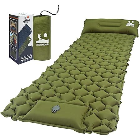 Amazon Valehowl Sleeping Pad For Camping Inch Thick Comfort