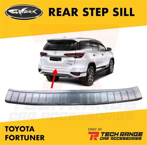 Fortuner Rear Step Sill Guard And Up Car Parts Accessories