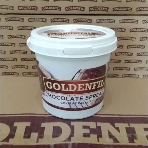 Jual Goldenfil Chocolate Spread Kg Cokelat Pasta Shopee Indonesia