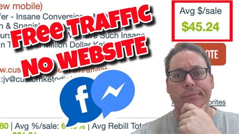 How To Promote Clickbank Products Without A Website With Free Traffic