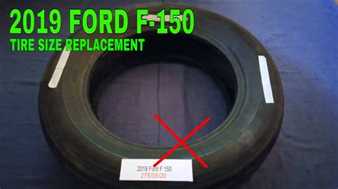 Ford F 150 Tire Size Chart