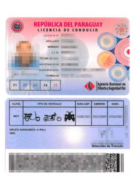 Canje De Licencia De Conducir Paraguaya Image To U