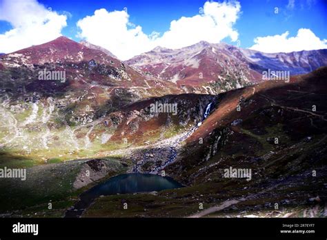 The Ratti Gali Lake Alpine Glacial Lake Located In Neelum Valley Azad