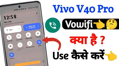 What Is Vowif Calling Setting Vivo V40 Pro Vivo V40 Pro Vowifi