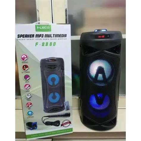 Jual Speaker Bluetooth Mp Fleco F F Bonus Mic