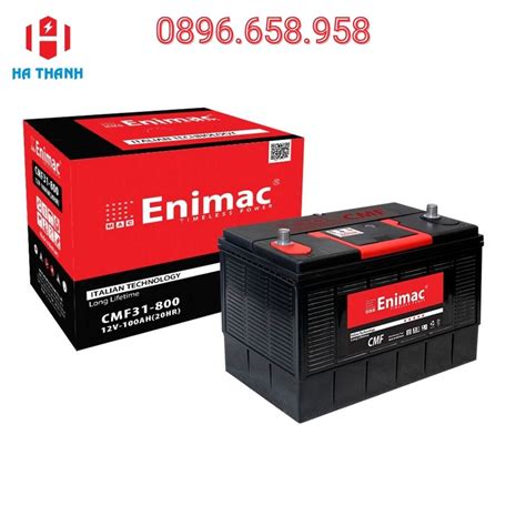 Ắc quy CMF Enimac 100Ah 31 800 Ắc quy Hà Thành