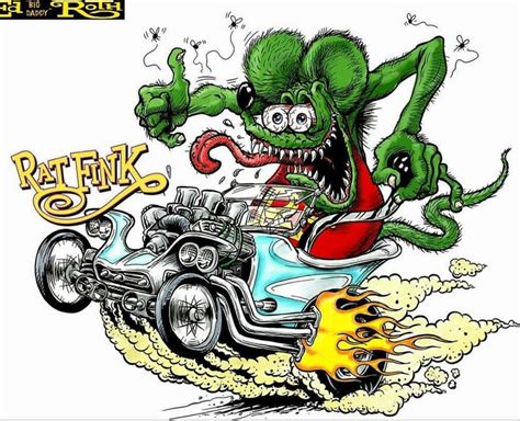 Pin By Alan Braswell On Rat Fink Ed Roth Art Rat Fink Rat Rod