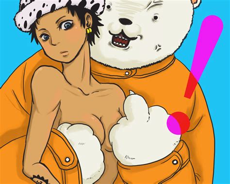 Rule 34 1boy 1girls Bepo Bepo The Goat Blue Eyes Blush Canon