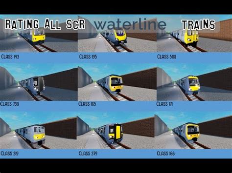 Rating Scr Waterline Trains Youtube