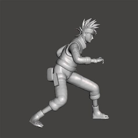 Kakashi Hatake 3D Model 3D Model 3D Printable CGTrader