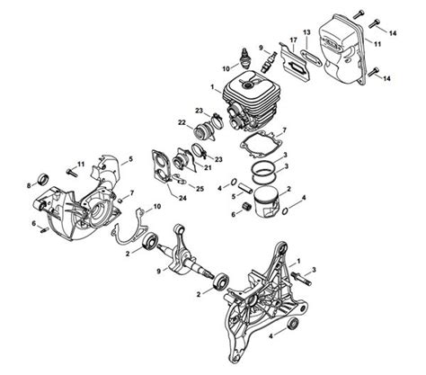 Stihl Chainsaw Ms Parts Diagram