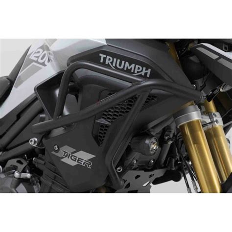 SW Motech Upper Crash Bars Black Triumph Tiger 1200 Models 22