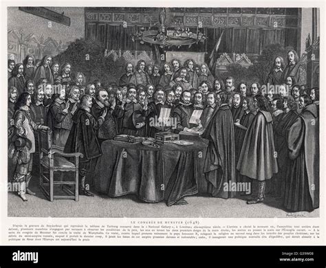 Treaty Of Westphalia Stock Photo Alamy