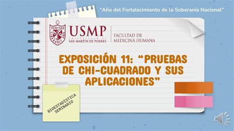 Exposición Bioestadística Pruebas De Chi Cuadrado Y Aplicaciones