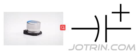 The Ultimate Guide To Capacitor Symbols Jotrin Electronics