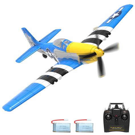 Volantexrc Rc Plane Ch Rc Airplane P Mustang Wwii Ghz Mm With