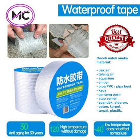 Lakban Anti Bocor Air Super Kuat Tahan Panas Lakban Waterproof