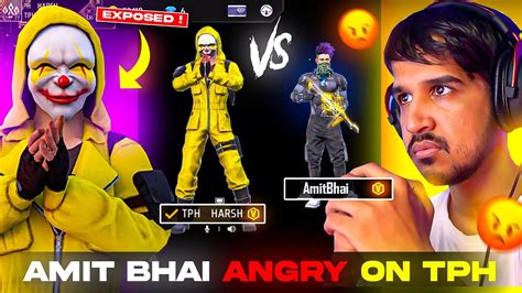 Amit Bhai Exposed Tph V With Desi Gamers Garena Free Fire Tph