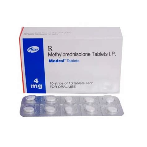 Medrol 16 Mg Tablet at ₹ 151/box | Tablets in Nagpur | ID: 2849265817391