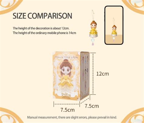 Miniso Disney Princess Wind Chime Series Blind Box Confirmed Figure New