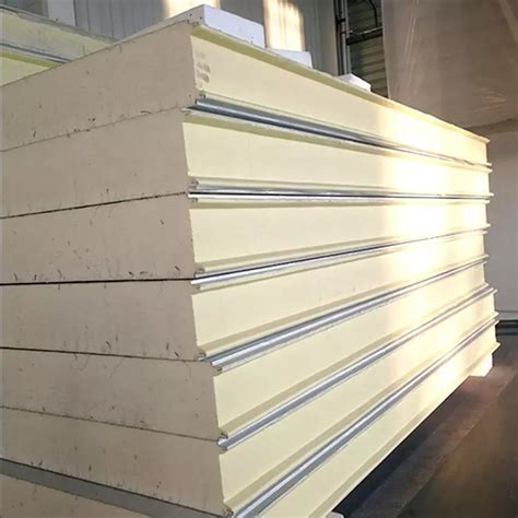 Kg M Density Pu Polystyrene Eps Sandwich Panel For Roof Wall