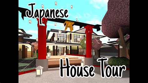 Bloxburg Japanese House Tour Youtube