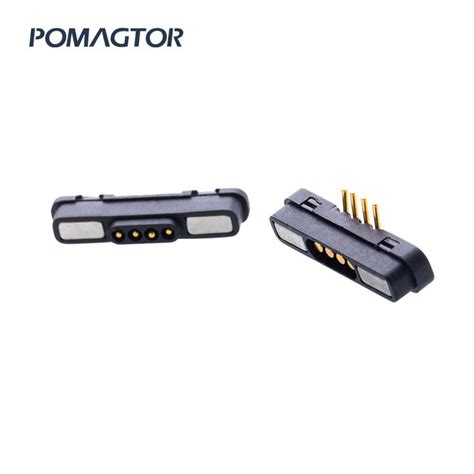 4 Pin Magnetic Connector Power Charge Solution Pomagtor