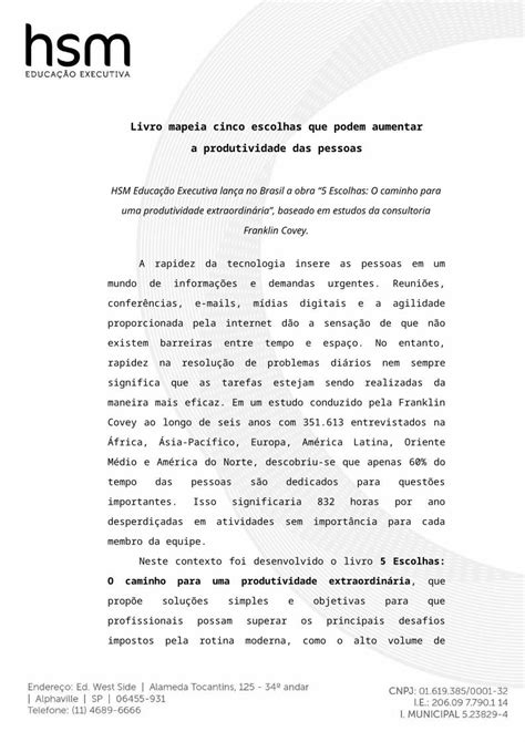 DOCX Web viewA HSM Educação Executiva é o ecossistema mais completo