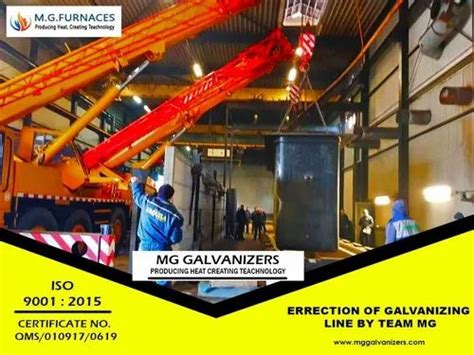 Galvanized Iron Hot Dip Galvanizing Plant At Unit In Faridabad ID