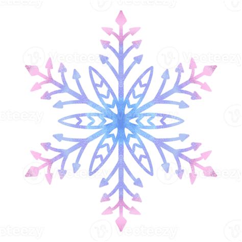 Colorful Snowflakes Bundle 25163286 Png