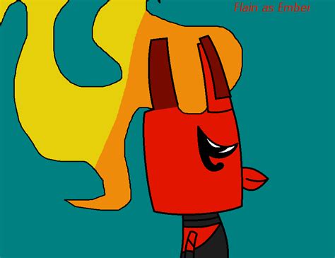 Mixels- Flain as Ember by worldofcaitlyn on DeviantArt